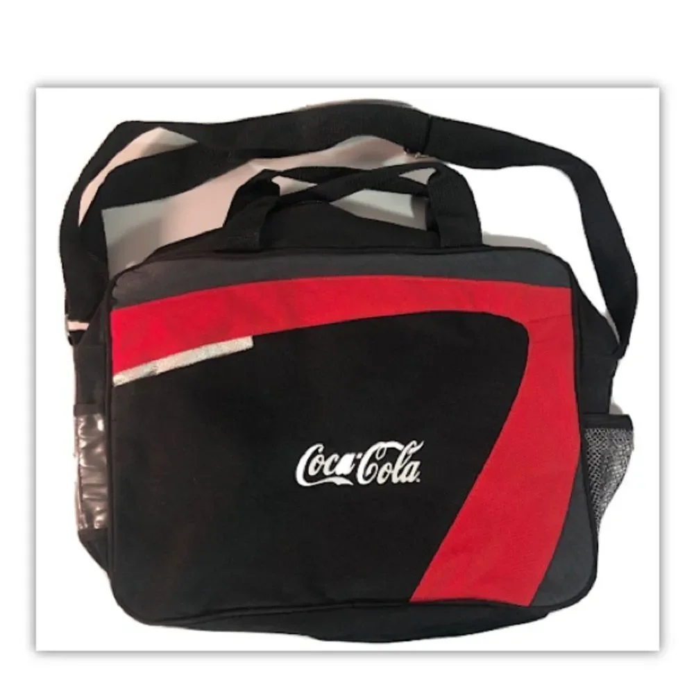 Coke - Coca~Cola Swoosh Brief bag #120755Over the Shoulder Laptop tote